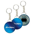 Key Chain Bottle Opener - Blue Color Changing Stock Design (Imprinted)